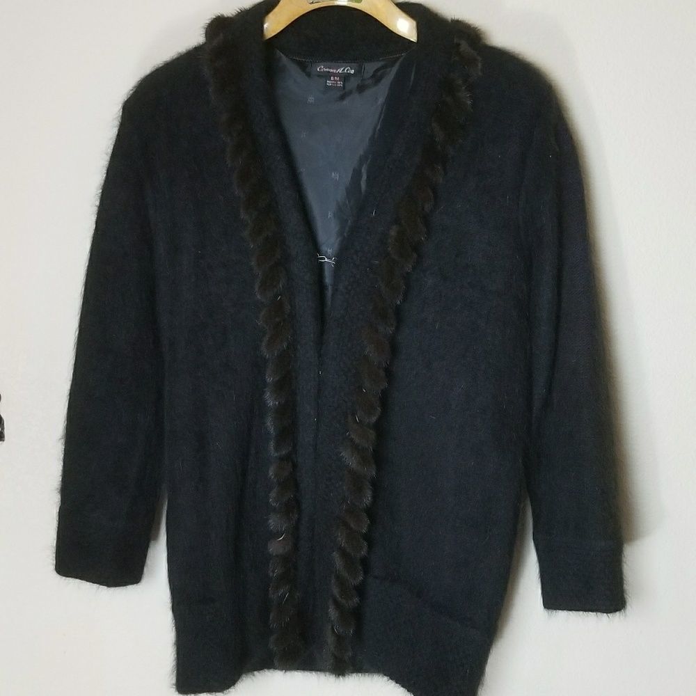 Vintage 1980s Angora Sweater